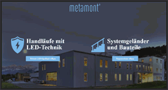 Desktop Screenshot of metamont.ch